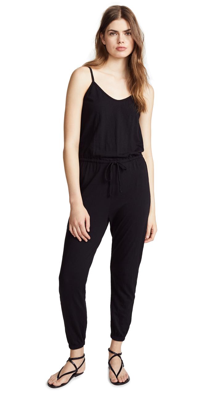 Sundry Drawstring Jumpsuit