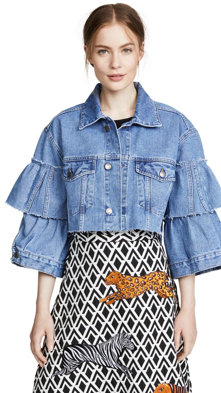 Katya Dobryakova Decor Denim Jacket