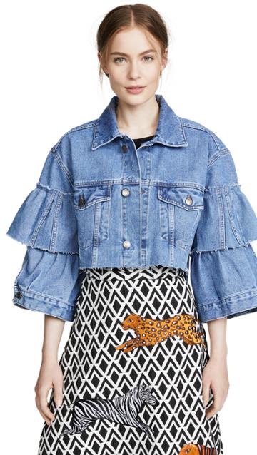 Katya Dobryakova Decor Denim Jacket