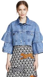 Katya Dobryakova Decor Denim Jacket