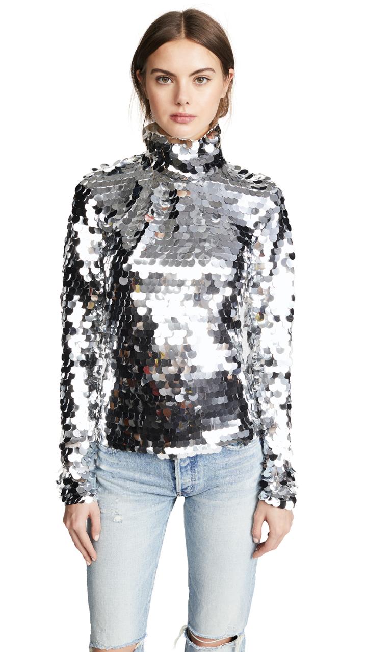 Anouki Sparkly Bomber Jacket With Cutout Back