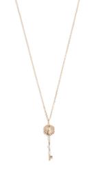 Adina Reyter 14k Small Hexagon Key Necklace