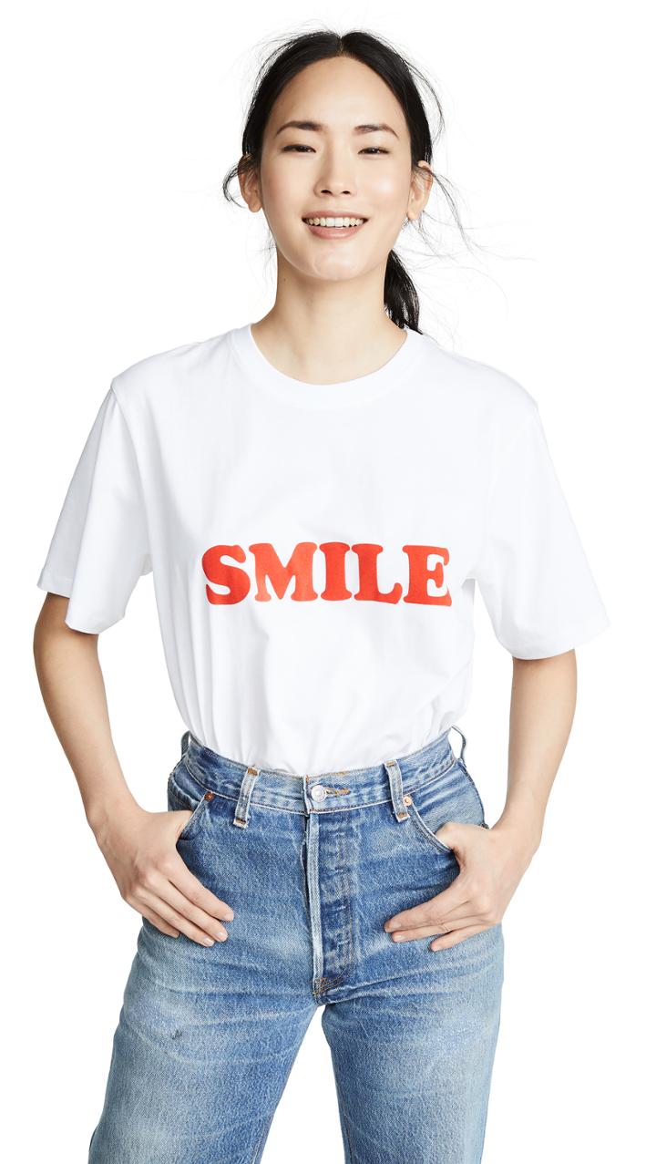 Victoria Victoria Beckham Smile T Shirt