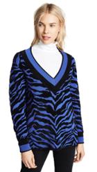 Adam Selman Deep V Sweater