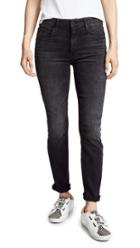 Mother High Waist Looker Ankle Fray Jeans