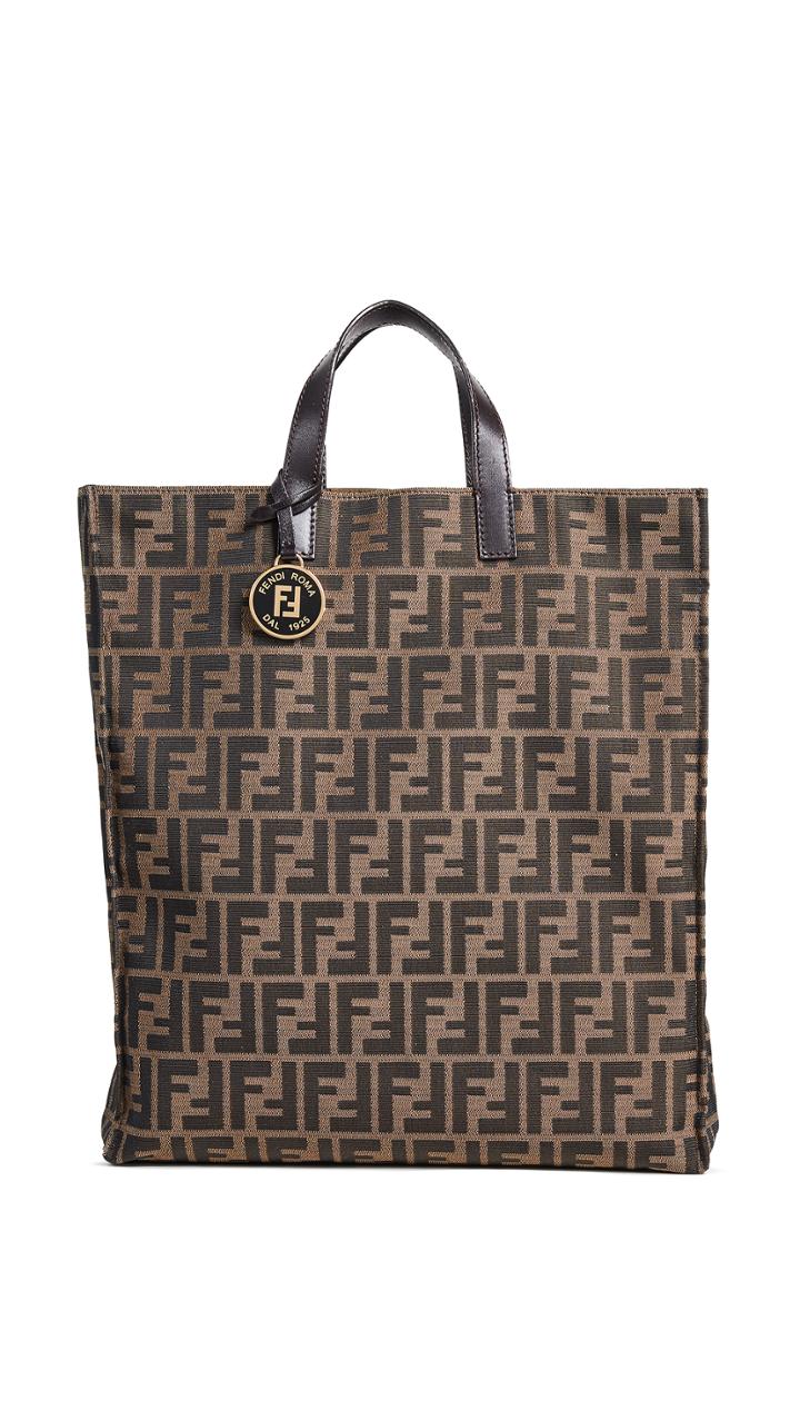 What Goes Around Comes Around Fendi Zucca Tote