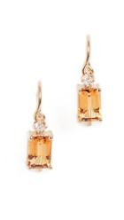 Kalan By Suzanne Kalan 14k Yellow Gold Wire Dangle Earrings