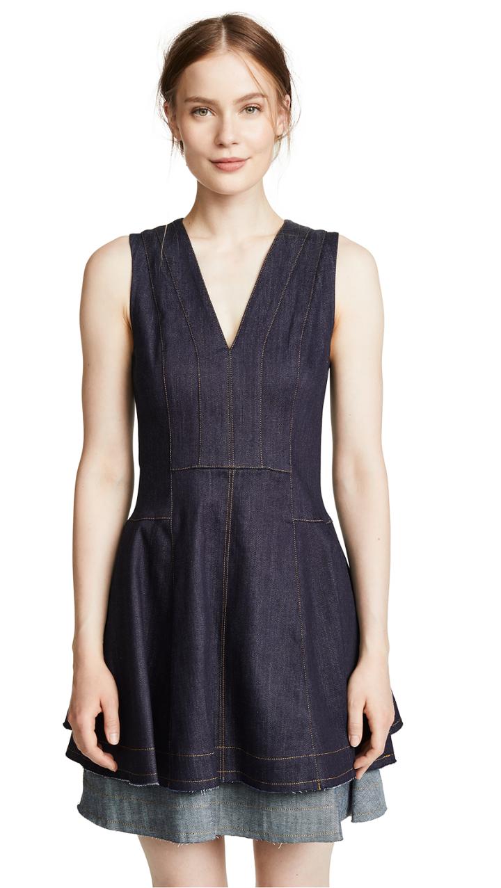 Derek Lam 10 Crosby Fit Flare Dress