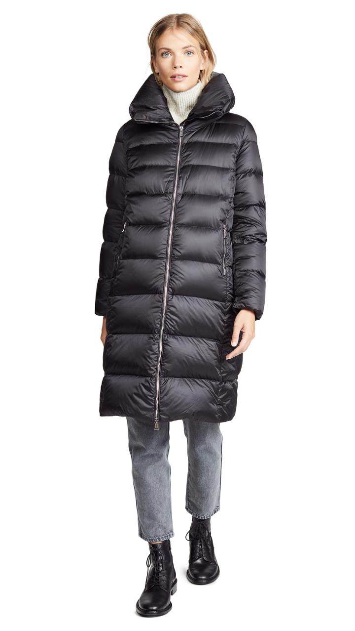 Add Down Long Down Coat