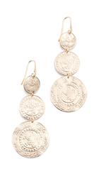 Bronzallure Vintage Coin Drop Earrings