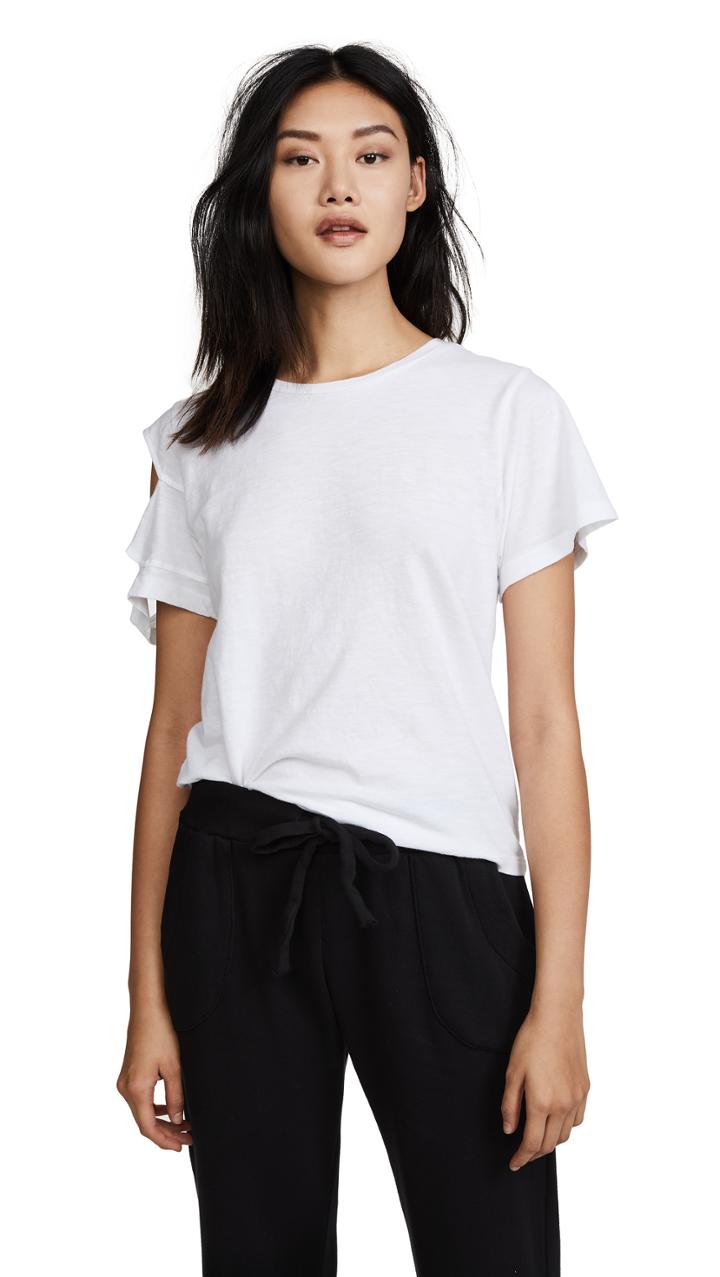 Lna Double Cut Sleeve Tee