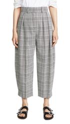 See By Chloe Plaid Trousers