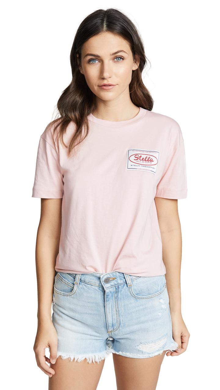 Stella Mccartney Stella Badge Patch Tee