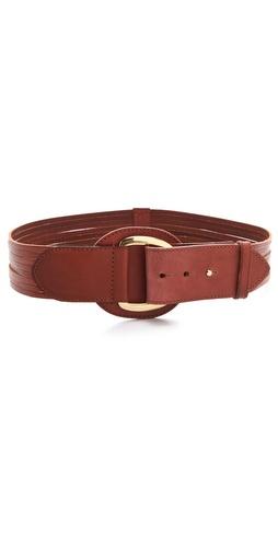 Linea Pelle Luna Sliced D Ring Belt