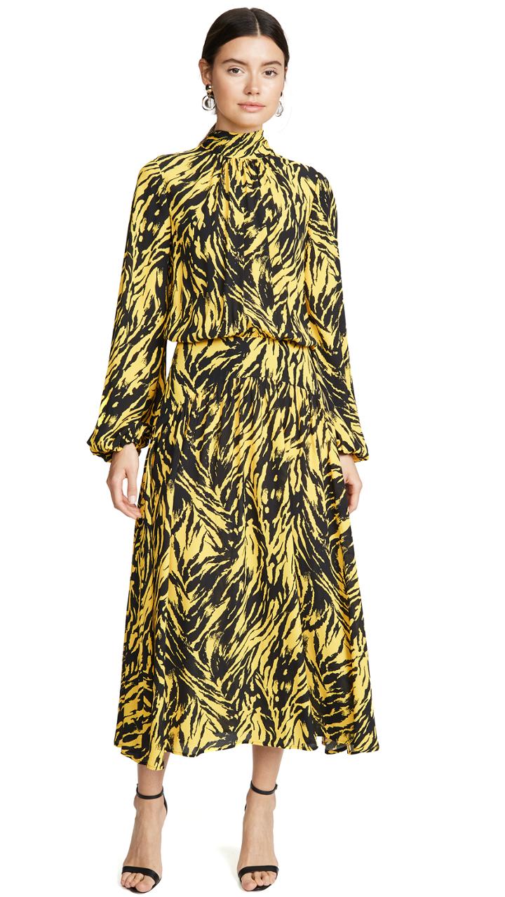 No 21 Graphic Print Dress