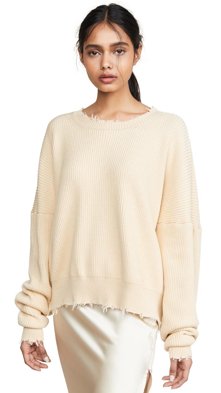 Unravel Project Oversized Crew Sweatshirt