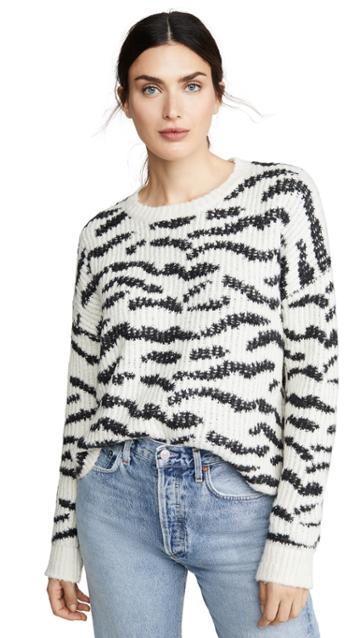 Line Knit Sweater