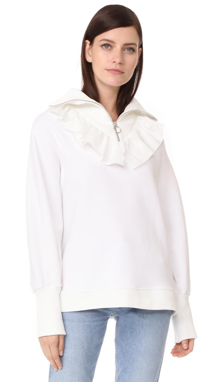Romanchic Zipper Top
