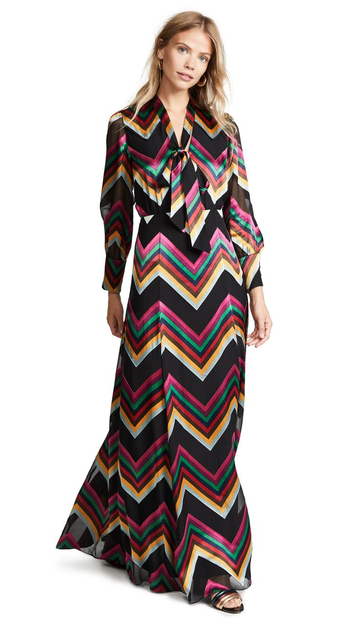 Alice Olivia Annabella Maxi Dress