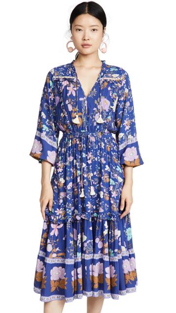 Spell And The Gypsy Collective Wild Bloom Midi Dress