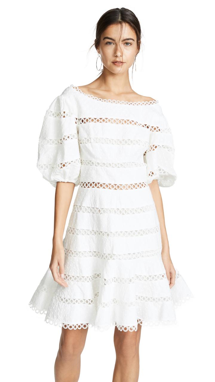 Zimmermann Bowie Contour Hailspot Dress
