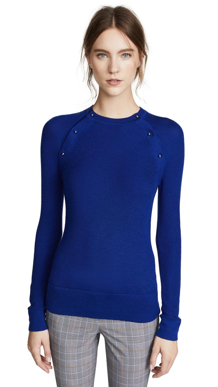 Jason Wu Button Detail Sweater