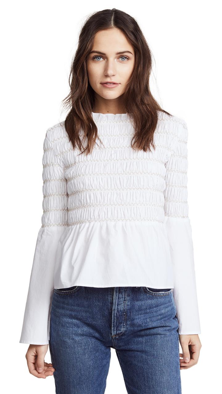 Eugenia Kim Rain Pom Beanie Hat