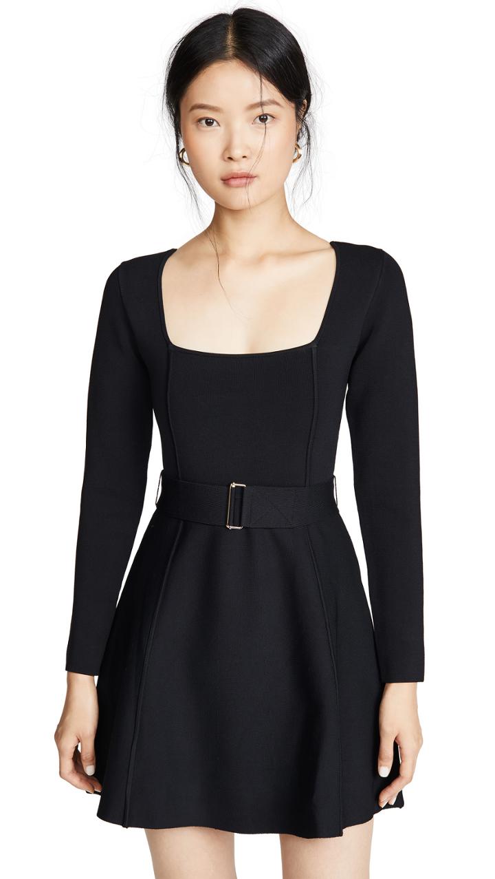 Nicholas Long Sleeve Skater Dress