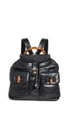 What Goes Around Comes Around Gucci Black Leather Backpack