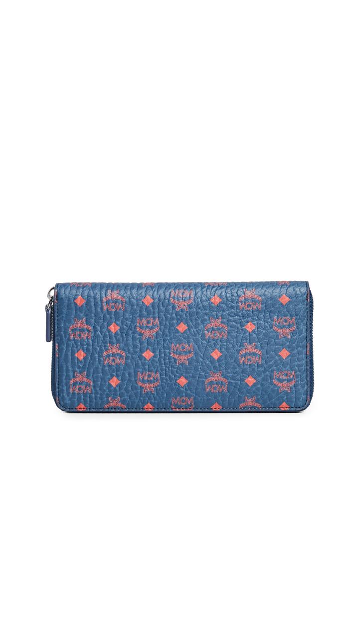 Mcm Visetos Original Large Wallet