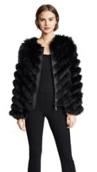 Jocelyn Fox Chevron Reversible Camo Coat
