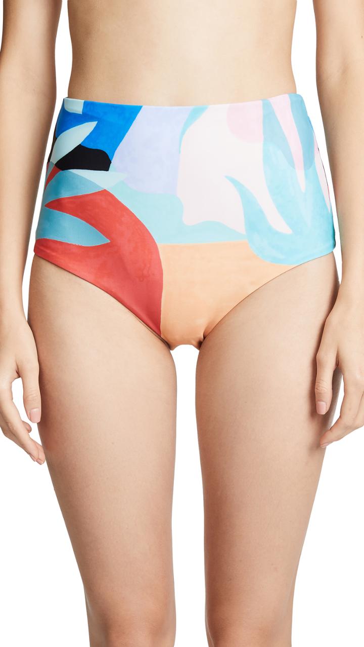 Mara Hoffman Lydia High Waist Bottoms