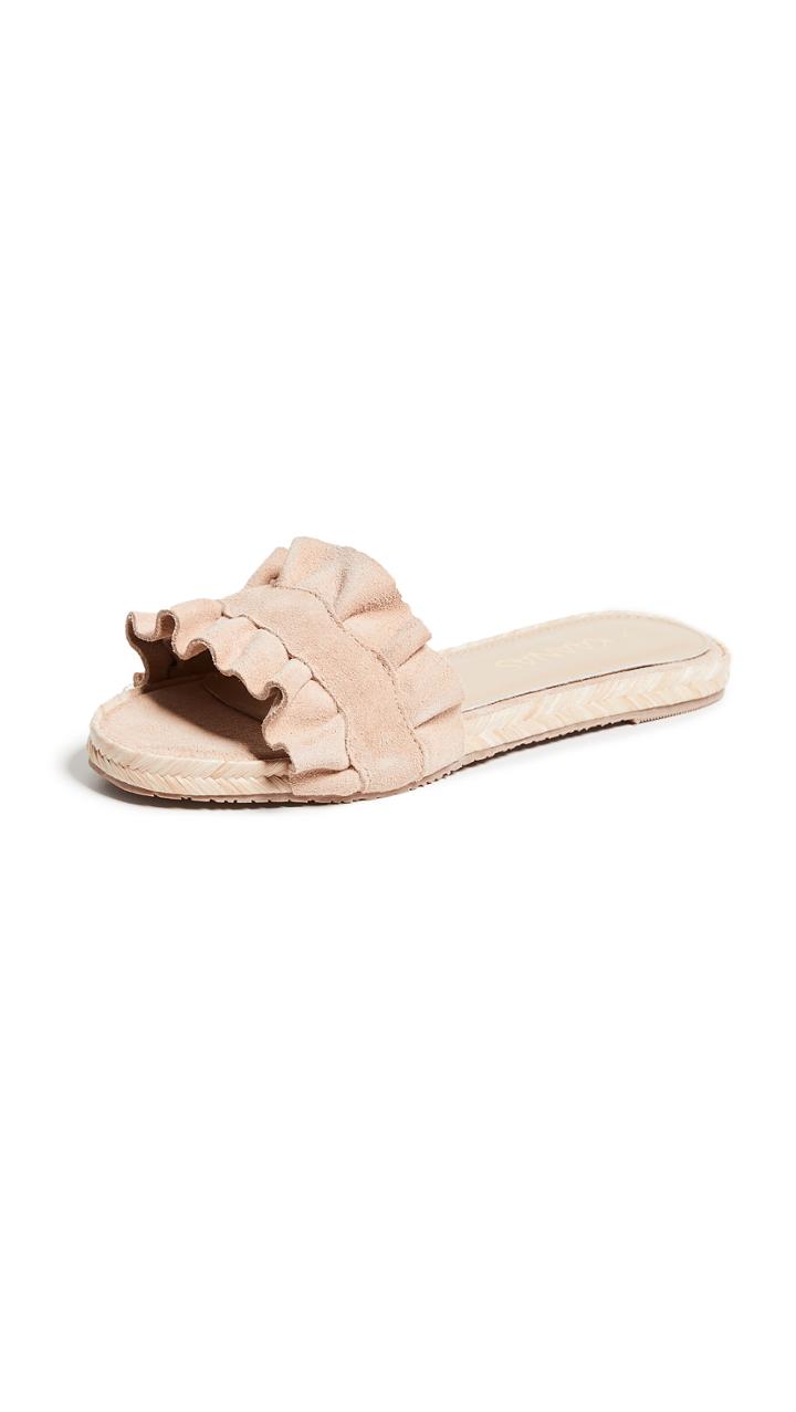 Kaanas Pasadena Ruffle Slides