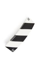 What Goes Around Comes Around Chanel Black White Barrette