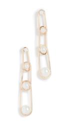 Baublebar Encrusted Acrylics Oval Earrings