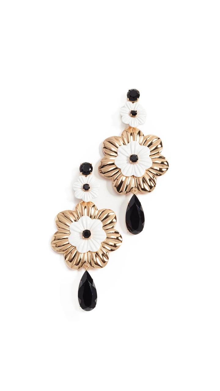 Kate Spade New York Posy Grove Statement Earrings