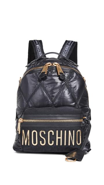 Moschino Quilted Moschino Backpack