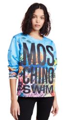 Moschino Ocean Print Sweatshirt