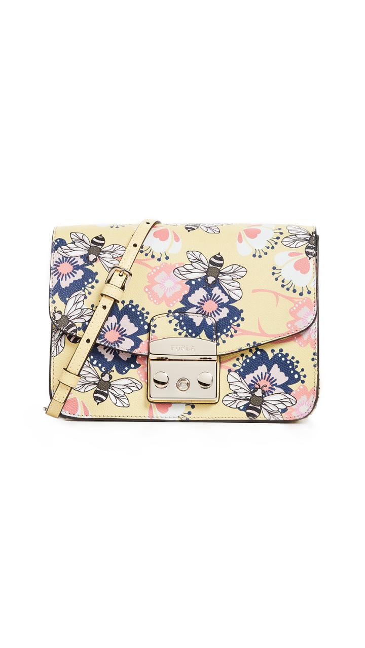 Furla Metropolis Bumble Bee Small Cross Body Bag