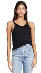 Bassike Rib Detail Layering Tank