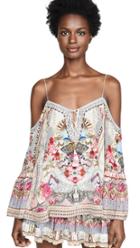 Camilla Montmartre Heart Drop Shoulder Top