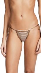 Solid Striped The Billy Bikini Bottoms