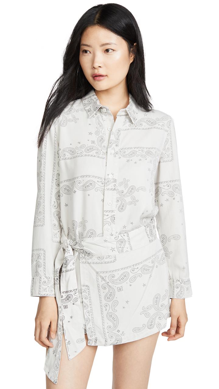 Pam Gela Bandana Print Romper