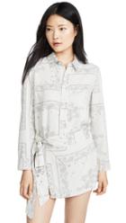 Pam Gela Bandana Print Romper