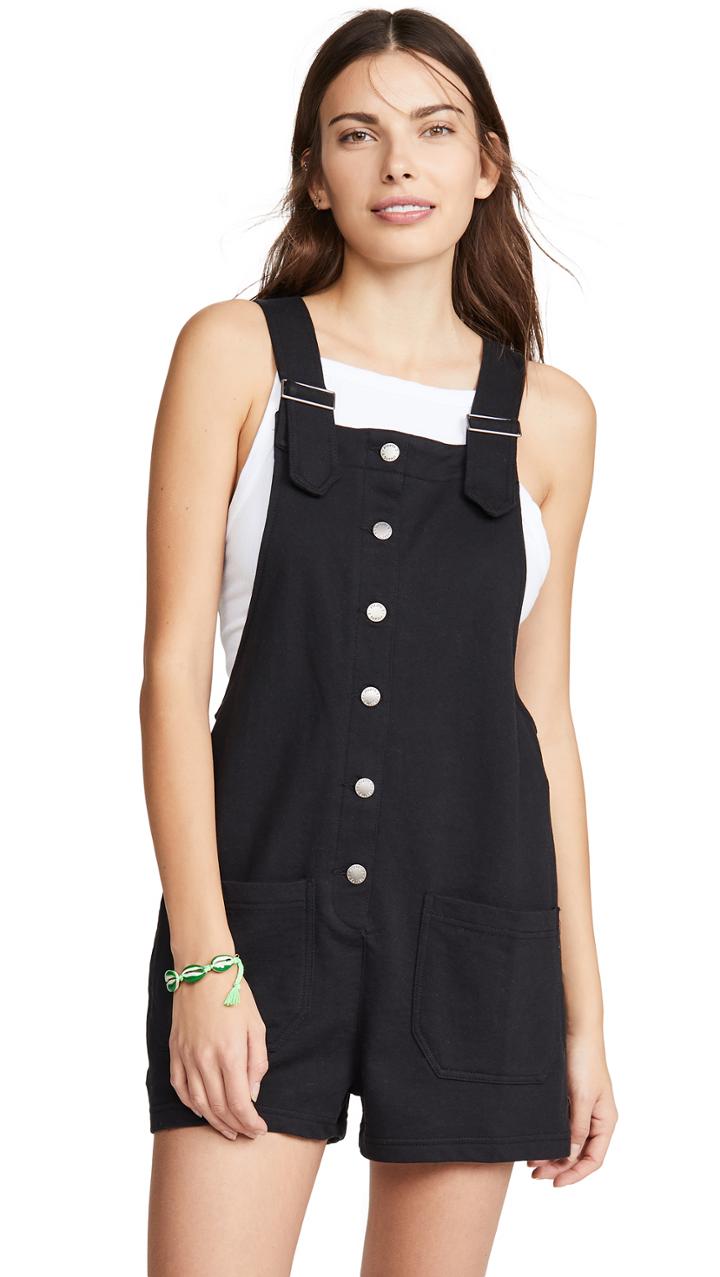 Z Supply Button Front Overalls