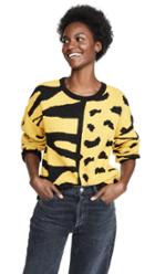 Dna Zebra Leopard Mix Sweater