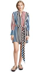 Diane Von Furstenberg Striped Shirt Dress