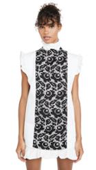 Toga Pulla Lace Broad Mini Dress