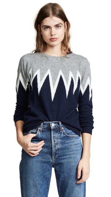 Jumper1234 Star Burst Arms Cashmere Sweater