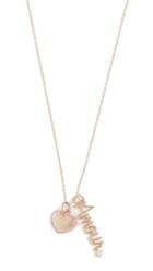 Alison Lou 14k Puffy Heart Amour Charm Necklace